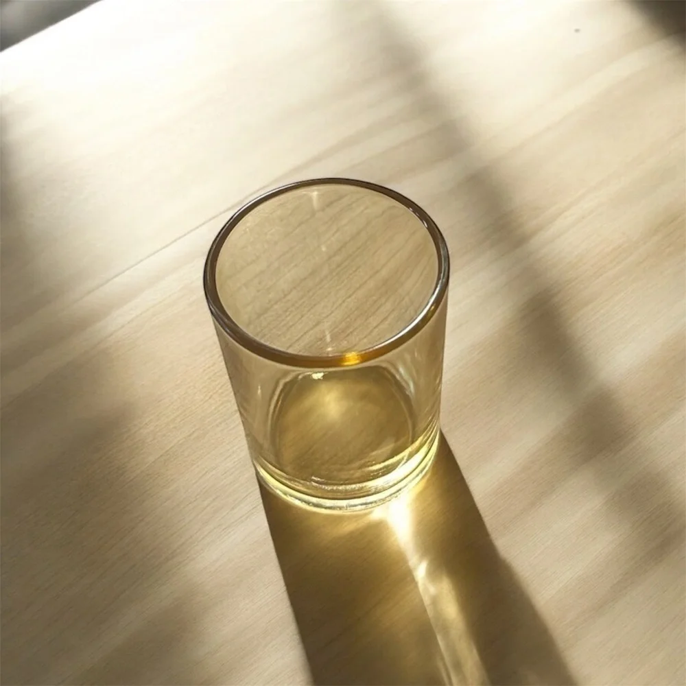 2oz Glasses - Set of 4 - Shot Glasses - Translucent Colored Glass